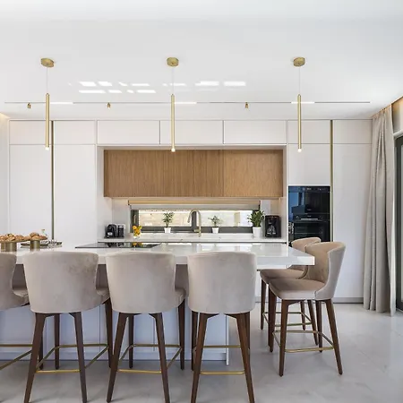 Villa Miyori Villa, Simplicity Of Single-level Sea Views By Etouri Rethymno