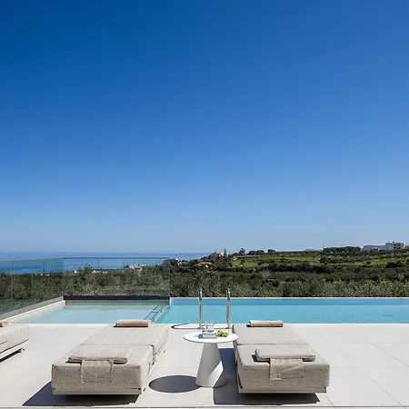 Miyori Villa, Simplicity Of Single-level Sea Views By Etouri Villa Rethymno
