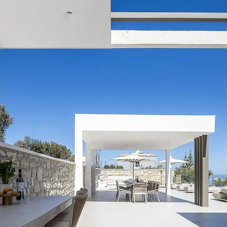 Miyori Villa, Simplicity Of Single-level Sea Views By Etouri Villa Rethymno