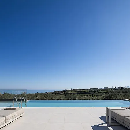 Miyori Villa, Simplicity Of Single-level Sea Views By Etouri * Rethymno